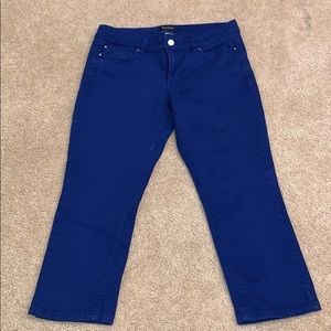 White House Black Market Crop Jeans